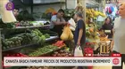 Canasta básica familiar sube de precio por el Fenómeno El Niño