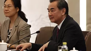 Canciller chino Wang Yi. Foto: AFP