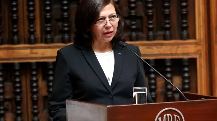 Ana María Sánchez, ministra de Relaciones Exteriores. Foto: entornointeligente.com Ana María Sánchez, ministra de Relaciones Exteriores. Foto: entornointeligente.com