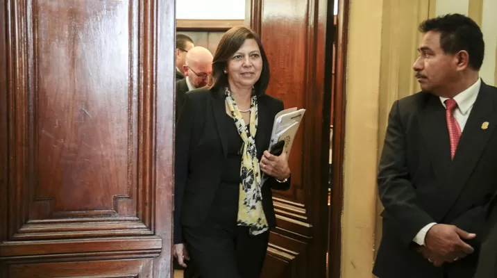 Canciller Ana María Sánchez. Foto: Congreso Canciller Ana María Sánchez. Foto: Congreso