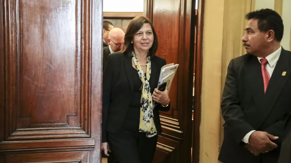 Canciller Ana María Sánchez. Foto: Congreso