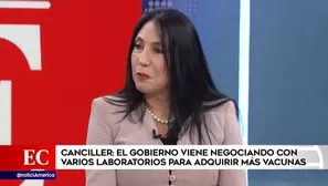 Elizabeth Astete, ministra de Relaciones Exteriores. América Noticias