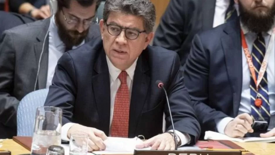 Canciller Gustavo Meza Cuadra. Foto: El Comercio