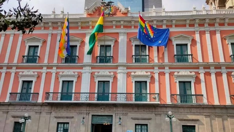 Palacio de Gobierno de Bolivia / Foto: Twitter