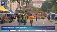 Cancillería busca a cuatro peruanos desaparecidos en Venezuela tras terremotos