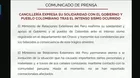 ¿Qué acciones desplegó Cancillería tras el sismo en Colombia?