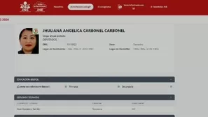 Jhuliana Carbonel, candidata a diputada del partido de Roberto Sánchez, figura en la investigación por presunta organización criminal y cobro de cupos en la Municipalidad de La Victoria. / Video: Canal N
