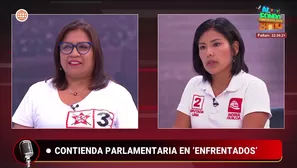 Indira Huilca y Mónica Yaya