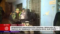 Megaoperativo en Cañete. América Noticias