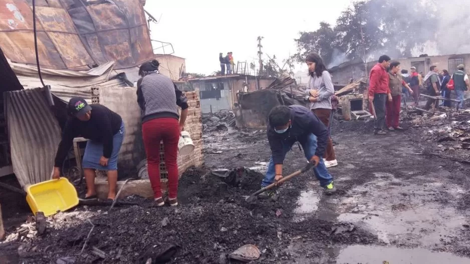 Pobladores de Cantagallo aún no cuentan con agua y luz. Foto: archivo El Comercio