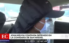 John Kelvin continúa detenido en la comisaría de San Miguel tras ser denunciado por golpear a su pareja - Noticias de comisaria