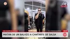 Cantante de salsa asesinado de un disparo en San Martín de Porres