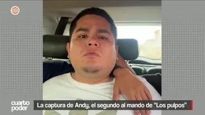 La PNP capturó en Chiclayo a alias "Andy", considerado el número dos y líder de la facción "Los Pepes" de la banda criminal "Los Pulpos". Video: Cuarto Poder
