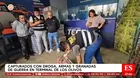 Capturados con droga, armas y granadas de guerra en terminal