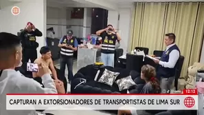 Capturan a 14 miembros de la organización criminal Los Mexicanos. Foto y video: América Noticias