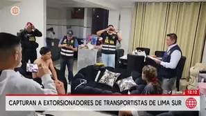 Capturan a 14 miembros de la organización criminal Los Mexicanos. Foto y video: América Noticias