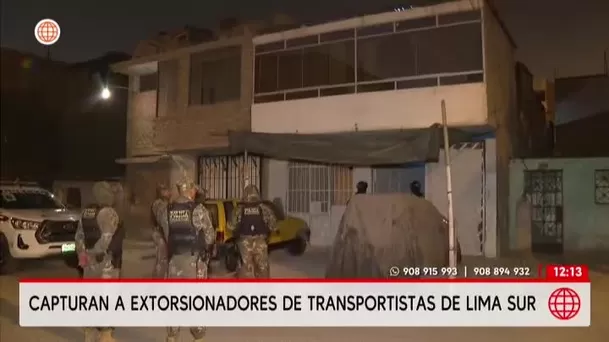 Capturan a 14 miembros de la organización criminal Los Mexicanos. Foto: América Noticias Capturan a 14 miembros de la organización criminal Los Mexicanos. Foto: América Noticias