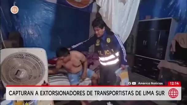 Capturan a 14 miembros de la organización criminal Los Mexicanos. Foto: América Noticias Capturan a 14 miembros de la organización criminal Los Mexicanos. Foto: América Noticias