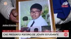 Capturan al presunto asesino de joven en San Juan de Lurigancho