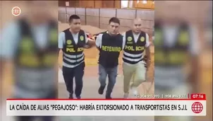 La Policía detuvo a Luis Carlos Gómez Ramírez, alias Pegajoso, vinculado a ataques armados y amenazas. / Video: América Noticias 