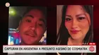 Capturan en Argentina a acusado de asesinar a cosmiatra