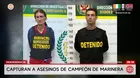Capturan a los asesinos de campeón de marinera en Independencia