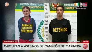 Capturan a los asesinos de campeón de marinera en Independencia. Foto y video: América Noticias