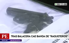 Capturan a balazos a banda de ‘raqueteros’ en San Martín de Porres  - Noticias de robos