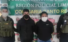 Capturan banda de "cogoteros" tras persecución - Noticias de policia-nacional-peru