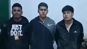 Grupo Terna capturó a tres delincuentes juveniles que asaltaban a transeúntes en Lima sur - Foto y video: América Noticias