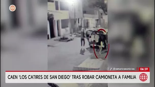 VES: capturan a banda que robó camioneta a familia/ América Noticias