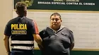 Capturan a delincuente que figuraba como fallecido en Reniec hace cinco años