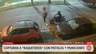 Capturan a delincuentes con armas en La Molina