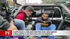 Capturan a delincuentes que atacaron a balazos a policía en un parque