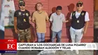 Capturan a delincuentes que robaron mercadería en La Victoria