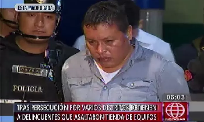 Capturan a dos delincuentes tras persecución con balacera por varios ...