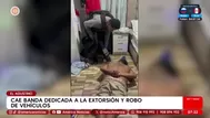 Capturan a dos extorsionadores armados en El Agustino