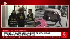 Caen dos implicados en asalto a joven baleado en SJL. Foto y video: AN