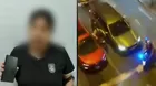 Capturan a dos raqueteros tras robar celular en bus en Barranco