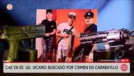 Capturan en EE. UU. a presunto sicario por crimen en Carabayllo