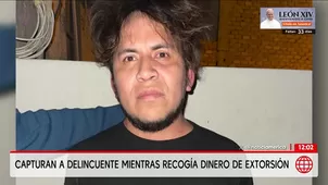 Capturan a extorsionador en Chaclacayo. Foto y video: América Noticias