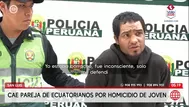 Capturan a extranjeros por homicidio en San Luis