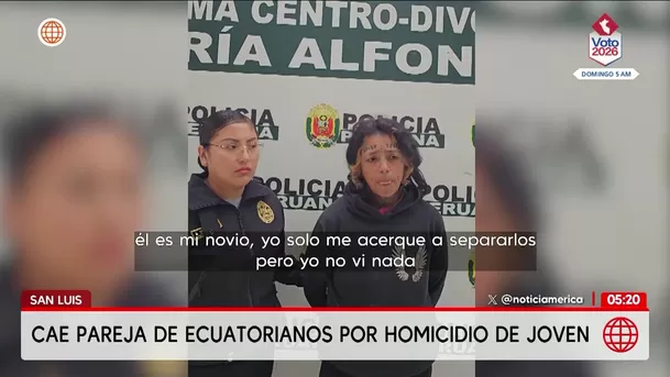 Capturan a extranjeros por homicidio en San Luis. Foto: América Noticias