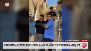 Capturan a hombre buscado durante 21 años por crimen en Arequipa. Foto y video: Unidad de investigación