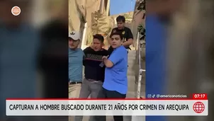 Capturan a hombre buscado durante 21 años por crimen en Arequipa. Foto y video: Unidad de investigación