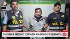 Capturan en Huánuco a presunto terrorista acusado de homicidios