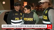 Capturan a implicado en muerte de mujer en San Bartolo