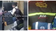 Capturan a inspectores que cobraban coimas a conductores en Ate