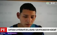 Capturan a integrante de la banda "Los Intocables de Huáscar" - Noticias de policia-nacional-peru