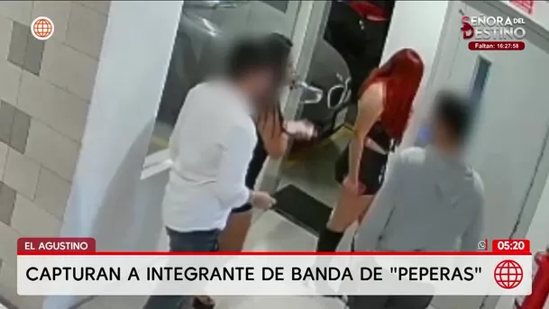 Capturan a integrante de una banda de peperas en El Agustino. Foto: Unidad de investigación Capturan a integrante de una banda de peperas en El Agustino. Foto: Unidad de investigación